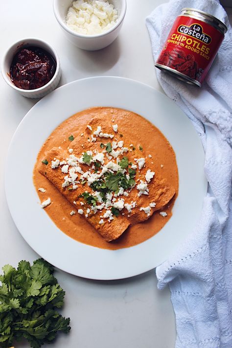 Creamy Red Enchilada Sauce, Creamy Chipotle Enchiladas, Chipotle Enchilada Sauce Creamy, Creamy Enchilada Sauce, Chipotle Enchiladas, Chipotle Enchilada Sauce, Creamy Chipotle Sauce Recipe, Chipotle Sauce Recipe, Chipotle Cream Sauce