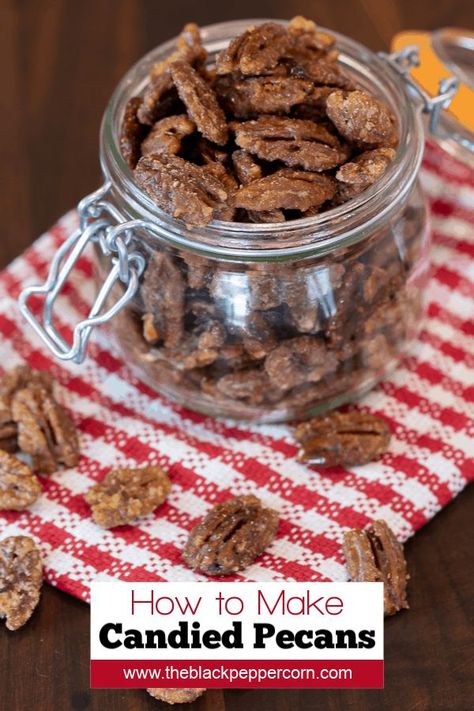 Candied Pecans Easy, Pecan Recipes Easy, Praline Pecans, Candied Pecans Recipe, Praline Recipe, Sugared Pecans, Pecan Pralines, Nut Recipes, Pecan Recipes