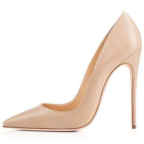 Amazon.com | Sammitop Women's Pointed Toe Evening Pumps Stiletto High Heels Slip-on Sexy Dress Shoes | Pumps Elegant Pumps, Stilettos Heels, Design Moda, Womens Stilettos, Gowns Of Elegance, Outfit Combinations, Shoes Pumps, Flat Boots, High Heels Stilettos