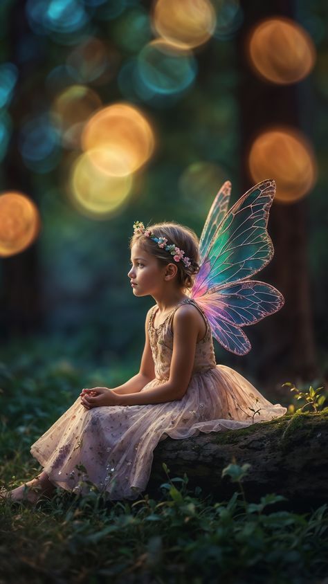 Fairy Photoshoot Kids, 2 Year Photoshoot, Fall Fairies, Kids Photoshoot Ideas, Princess Photo Shoot, Fairy Photography, Fairy Photoshoot, Autumn Fairy, Wallpaper Iphone Summer