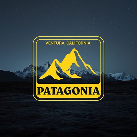 PATAGONIA 🌎​ ​​​​​​​​ Part two of creating alternative logos. This one is inspired by the slogan 'save our home planet' that @patagonia have adopted over the last few years. Mountain Graphic Design, Custom Carpentry, Camp Trailer, Patagonia Logo, Color Vibe, Camping Trailer, Brand Packaging, Vintage Logo, Central Park