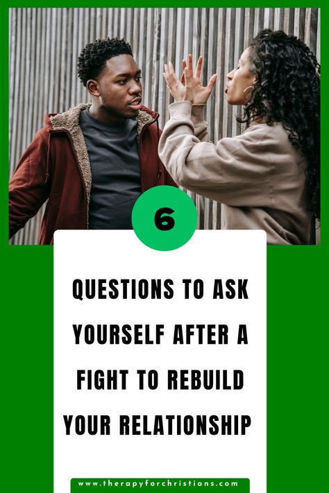 A couple fighting Rebuilding Relationships, Questions To Ask Your Boyfriend, Questions To Ask Yourself, Relationship Psychology, Reflection Questions, Essential Questions, Couple Questions, Self Reflection, Ask Yourself