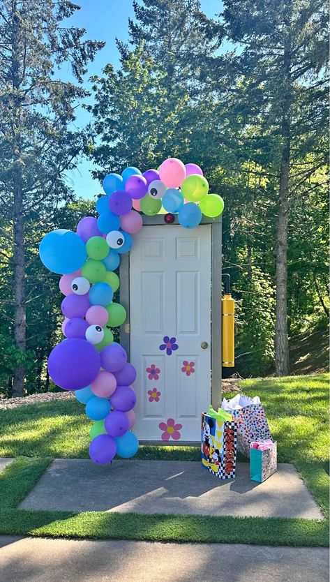 Monsters Inc Birthday Party Backdrop, Monsters Inc Office Decorations, Monsters Inc Balloon Garland, Monsters Inc 1st Birthday Girl, Diy Monsters Inc Decorations, Monsters Inc Birthday Party Ideas 2nd, Monsters Inc Boo Birthday Party Ideas, Monsters Inc Trunk Or Treat, Monsters Inc First Birthday