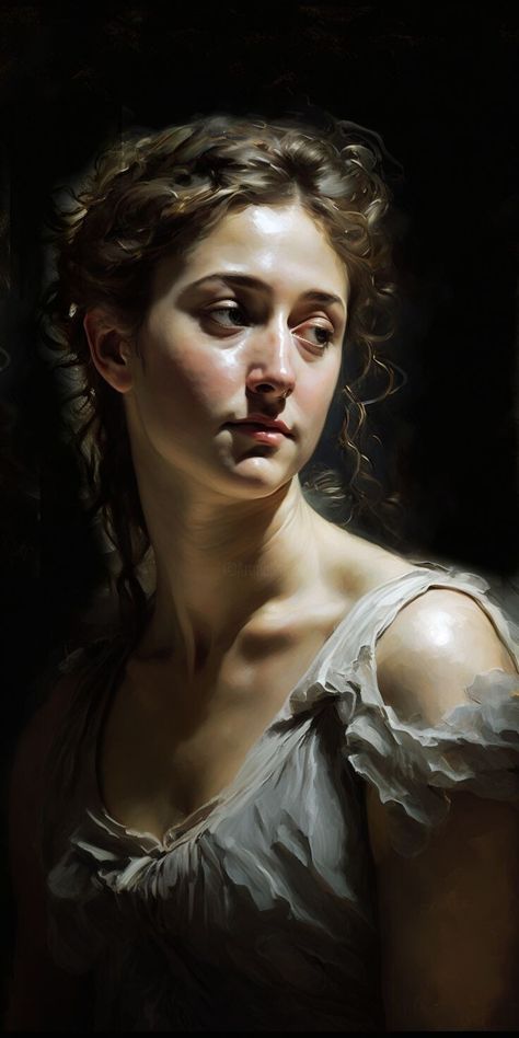 Buy art from Costantino Di Renzo (Free Shipping, Secured direct purchase): Painting titled "PIA DE TOLOMEI" Angel Reference, Angel Portrait, Angel Photography, Portrait Oil Painting, Angel Wallpaper, Portraiture Painting, Rennaissance Art, Angel Sculpture, Classic Portraits