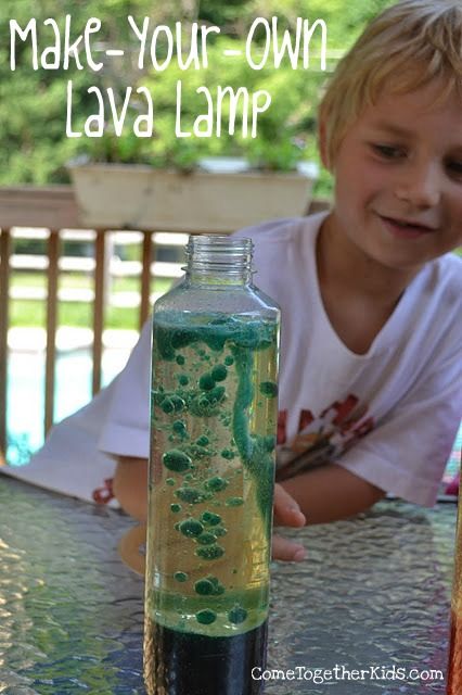 8 Fun & Easy Science Experiments for Kids! - My Craftily Ever After Space Inquiry, Kindergarten Space, Homemade Lava Lamp, Babysitting Activities, Babysitting Crafts, Space Unit, Kids Camp, Activities For Boys, Astronaut Space