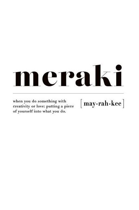 Words For Creativity, Word Meaning Aesthetic, Maktub Meaning, Cool Words Creative, Meraki Meaning, Meraki Aesthetic, Artistic Words, Meraki Tattoo, Unusual Quotes