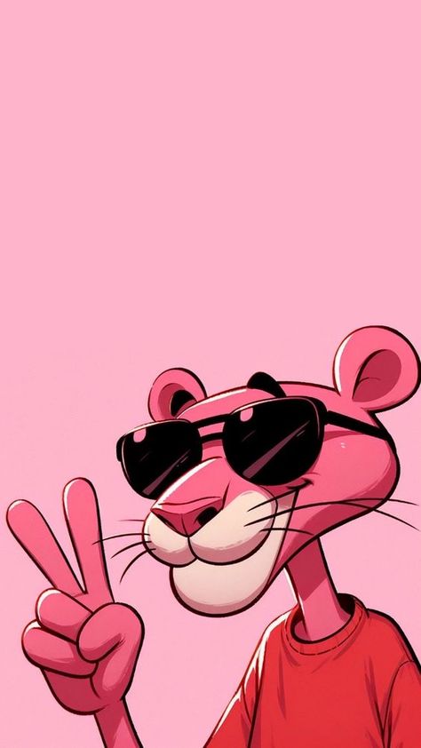 Iphone 8 Wallpaper Aesthetic, Pink Panther Aesthetic Wallpaper, Pink Cartoon Aesthetic Wallpaper, Pink Panther Wallpapers Iphone, Pink Panther Aesthetic, Pink Panther Wallpapers, Pink Panther Cartoon, Dope Cartoons, 2160x3840 Wallpaper