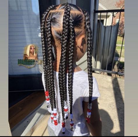 Simple Kid Braid Styles, Quick Braided Hairstyles For Black Kids, Rubberband Hairstyles Kids, Easy Hairstyles For Kids Black, Twist Hairstyles For Kids, Girls Braided Hairstyles Kids, Black Baby Girl Hairstyles, Toddler Braided Hairstyles, Daughter Hairstyles