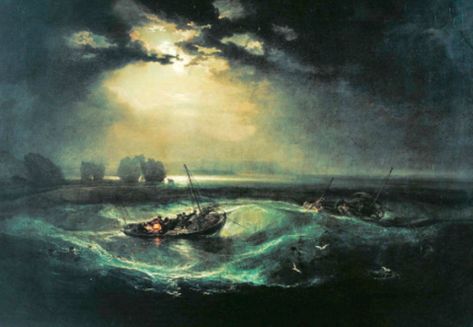 Fishermen At Sea, Art Mini Toile, Turner Painting, J.m.w. Turner, Istoria Artei, Joseph Mallord William Turner, Tate Gallery, William Turner, National Gallery Of Art