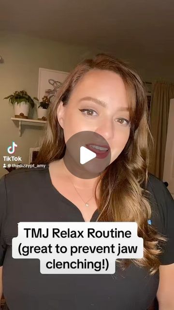 Amy Moore, PT, DPT on Instagram: "Jaw clenching and pain?  Try this TMj relax routine!  #TMJ #temporomandibularjoint #TMD #jaw #jawclenching #jawexercise #jawexercises #tmjexercise #tmjexercises #vestibular #physicaltherapy" Jaw Stretches, Clenching Jaw Remedies, Clenched Jaw, Jaw Release Exercise, How To Stop Clenching Jaw, Tmj Exercises, How To Relieve Jaw Tension, Jaw Tension Relief Massage, Jaw Massage