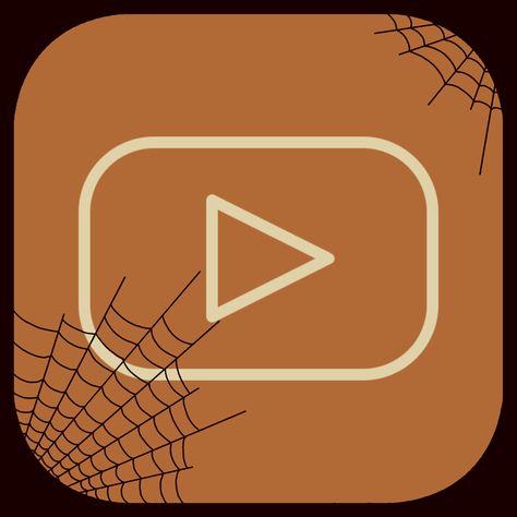 Halloween Youtube Icon, Cute Youtube Icons, Halloween App Icons Shortcuts, Halloween App Icons Youtube, Halloween Reminders App Icon, Halloween App Icons Maps, Halloween App Icons Black And Orange, Halloween Apps, Youtube Halloween