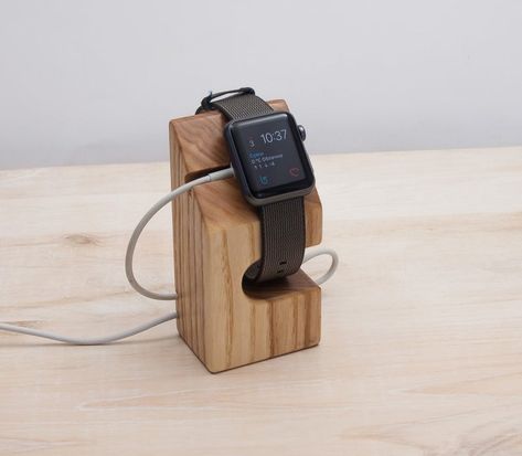 Wood Iphone Stand, Skin Wars, Apple Watch Charging Stand, Apple Watch Stand, Apple Watch Charger, Dock Station, Iphone Stand, Watch Stand, Valet Tray