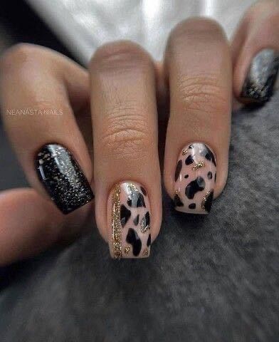 Nail Glue Remover, Leopard Nail Designs, Light Colored Nails, Cheetah Nail Designs, Colored Nail Tips, Press Nails, Cheetah Nails, Leopard Print Nails, Leopard Nails