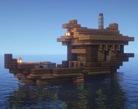 Minecraft Abandoned Mineshaft, Ship House Minecraft, Fish Hut Minecraft, Minecraft Shark Build, Minecraft Stilt House, Fisher House Minecraft, Minecraft Seaside House, Minecraft Aqueduct, Minecraft Waterwheel