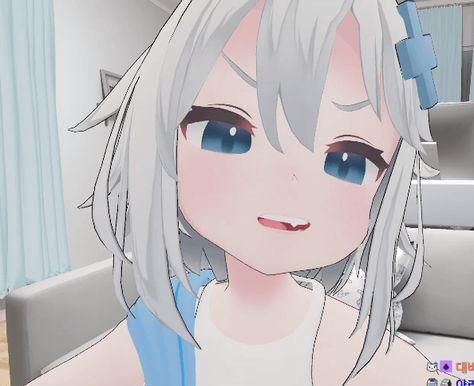 White Hair, Gif, Anime, Hair, Blue, White