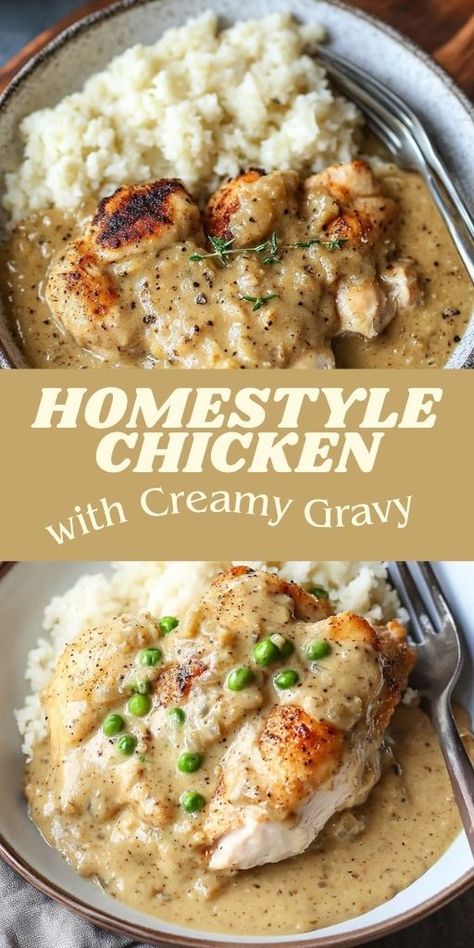 When you need a big dose of comfort food, this Homestyle Chicken and Gravy recipe will feel like a warm hug from your loved ones! 🍗🍲 Tender chicken smothered in rich, flavorful gravy is perfect for a cozy family dinner or when you’re craving a hearty, satisfying meal. 📌 Pin this recipe to make delicious homestyle chicken and gravy that will warm your soul! #ChickenAndGravy #ComfortFood #FamilyFavorites #HeartyMeals #EasyDinners #HomestyleCooking Shredded Chicken Recipes, Gravy Recipes, Satisfying Food, Hearty Meals, Shredded Chicken, Easy Chicken Recipes, Easy Chicken, Family Dinner, Meal Time