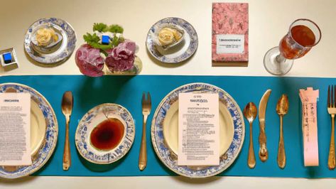 Wes Anderson Dinner, West Anderson, Wes Anderson Wedding, Mira Nair, Blue Velvet Cakes, Sophia Coppola, Chocolate Dipping Sauce, Peanut Stew, Edible Gold Leaf