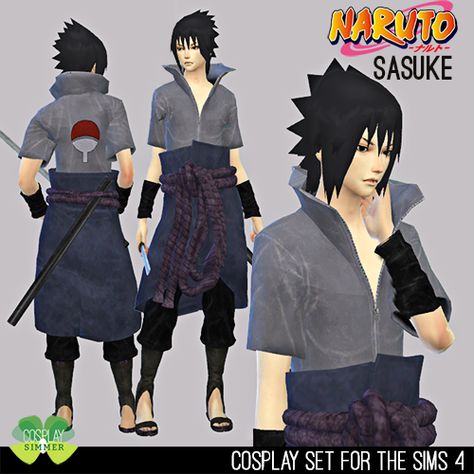 Sims 4 Naruto Mods, Sims 4 Naruto Cc, Sims 4 Naruto, Persona 4 Yu Narukami, Sims 4 Anime Cc, Nagito Komaeda Cosplay, Sims People, Kurapika Cosplay, Sasuke Uchiha Cosplay