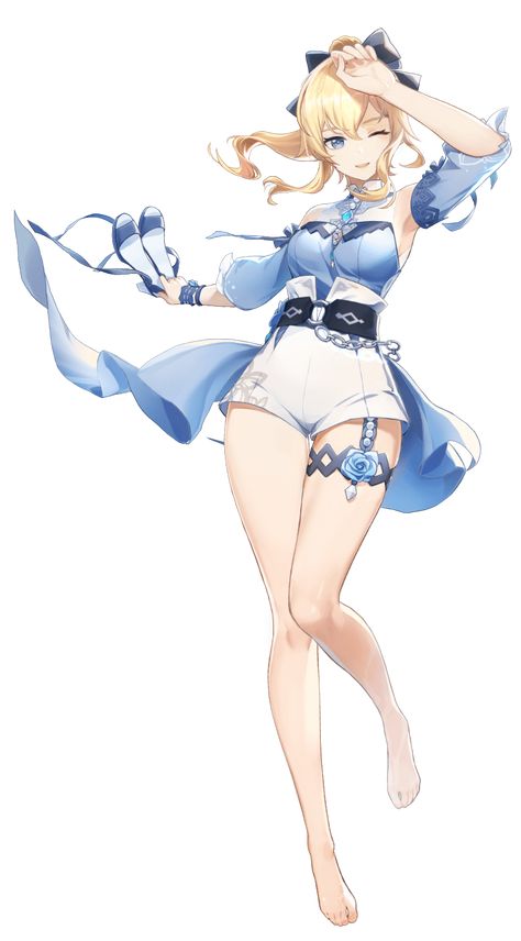 Jean Genshin Impact Summer Outfit, Jean Skin Genshin Impact, Jean Summer Skin Genshin, Jean Summer Outfits Genshin, Sea Outfit Summer, Genshin Jean, Genshin Impact Jean, Jean Cosplay, Jean Genshin Impact