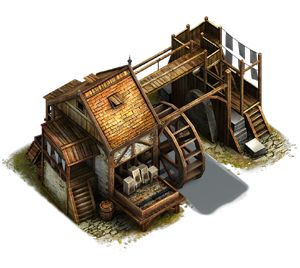 Stone watermill Каменная водяная мельница Medieval Fantasy Art, Water Wheels, Fantasy Village, Fantasy Town, Medieval Houses, Paper Mill, Building Concept, Isometric Art, Fantasy House