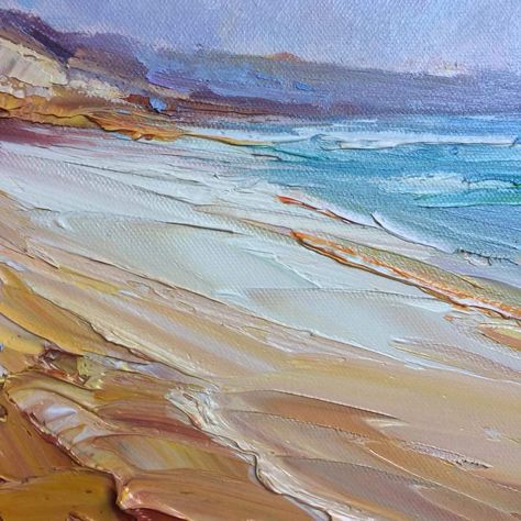 Impasto Seascape, Impasto Painting Acrylic, Palet Knife Painting, Palette Knife Art, Painting Canvases, Beauty Art Drawings, Palette Knife Painting, Impasto Painting, Plaster Art