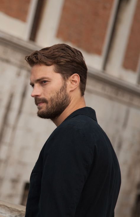 Jamie Dornan for Hogan SS ad campaign 2014 | Photo Alasdair McLellan Viking Haircut, Christian Grey Jamie Dornan, Jaime Dornan, Mens Hairstyles Thick Hair, Men Haircut Styles, Corte De Cabelo Masculino, Mens Haircuts Short, Christian Grey, Mens Hairstyles Short