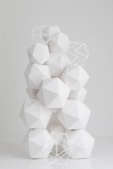 Saatchi Art Artist mo cornelisse; Sculpture, “kubus object 7” #art Paper Architecture, Digital Art Drawing, Geometric Sculpture, Platonic Solid, Painting Photography, Art Prints Online, Art Instructions, Buy Original Art, Sculpture Installation