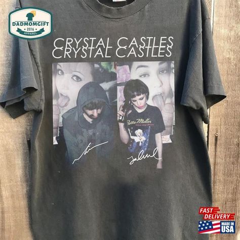 Crystal Music 2024 Castles Tshirt Pop Gift T-Shirt Hoodie Check more at https://dadmomgift.com/product/crystal-music-2024-castles-tshirt-pop-gift-t-shirt-hoodie/ Crystal Castles, Crystal Castle, Hoodie Shirt, Castle, Crystals, Sweatshirts, Music, T Shirt, Gifts