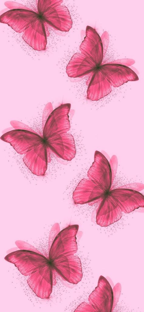 Pink Butterflies Aesthetic, Butterfly Pink Aesthetic, Wallpaper Aesthetic Iphone Lockscreen Pink, Pink Lockscreen Aesthetic, Wallpaper Aesthetic Rosa, Wallpaper Mariposas, Butterfly Lockscreen, Pink Aesthetic Wallpaper Lockscreen, Iphone Lockscreen Ideas