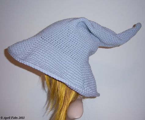 April Draven: Grey Wizard Hat Hoods Knitted, Wizard Hat Crochet, Crochet Wizard Hat, Wizard Hat Pattern, Crochet Wizard, Wizard Hats, Purim Costumes, Patterns Halloween, Crochet Stuffies