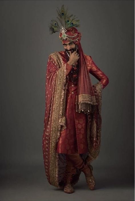 Gold Sherwani, Sabyasachi Lehenga Bridal, Sabyasachi Bridal, Sherwani For Men Wedding, Groom Dress Men, Indian Groom Wear, Wedding Dresses Men Indian, Groom Photoshoot, Sherwani Groom