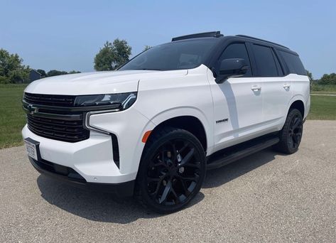 2023 Chevy Tahoe, Yukon Car, Tahoe Chevy, Escalade Car, Mom Cars, Rr Car, Cars 2023, White Suv, Ford Trucks F150