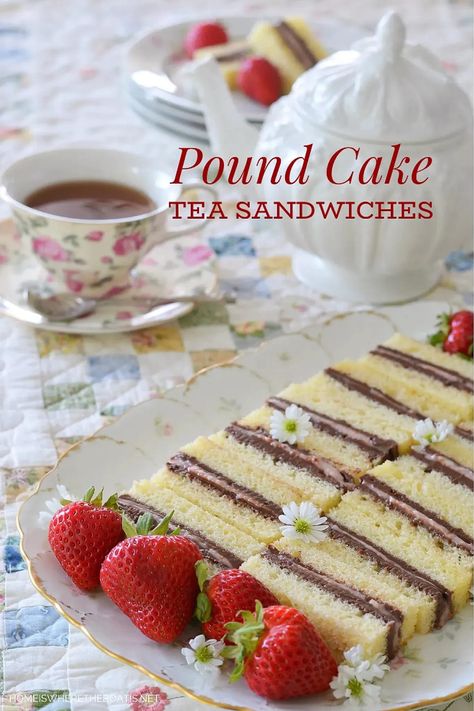 Cream Cheese Sandwiches, Tea Sandwich, Tea Party Sandwiches, Tea Sandwiches Recipes, Afternoon Tea Recipes, Party Sandwiches, Spring Brunch, Finger Sandwiches, Tea Party Food