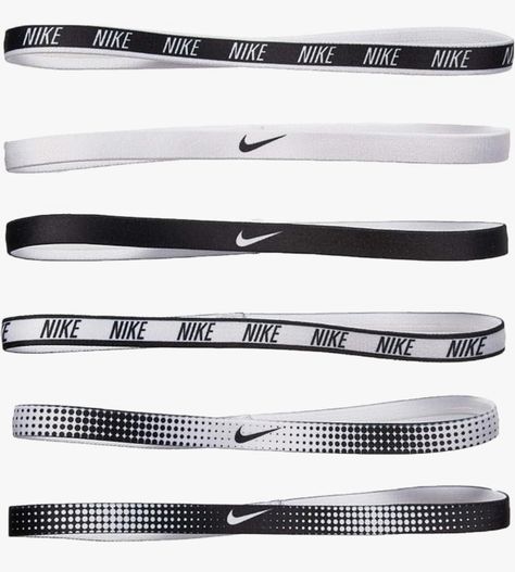 Amazon.com: Nike Women's Printed Headbands Assorted 6PK White/Black Size One Size : Clothing, Sho... Soccer Headbands, Soccer Essentials, Nike Headbands, Fitness Gift, Sport Nike, Athletic Headbands, Workout Hairstyles, Headband Outfit, Gifts For Runners