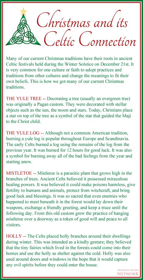 Celtic Christmas Tree, Celtic Club, Yule Traditions, Celtic Christmas, Christmas History, Irish Christmas, Christmas Stories, Christmas Teaching, Christmas Poems