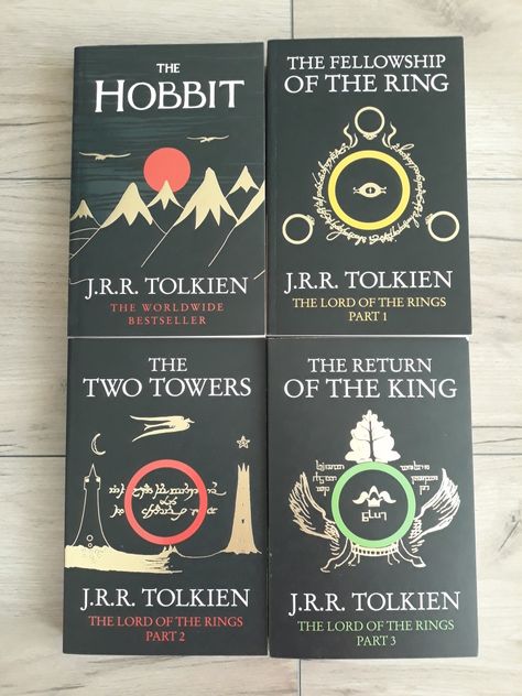 Hobbit&Lord of the Rings Lord Of The Rings Books Aesthetic, Lord Of The Rings Book Aesthetic, Lotr Book Cover, Lord Of The Rings Book Cover, Lord Of The Rings Cover, Hobbit Book Cover, Lotr Books, The Hobbit Book Cover, Lord Of The Rings Books