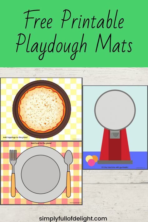 Playdough Printables, Play Dough Center, Play Doh Activities, Playdoh Mats, Play Dough Mats, Dough Mats, Playdough Activities, Preschool Centers, Quiet Time Activities