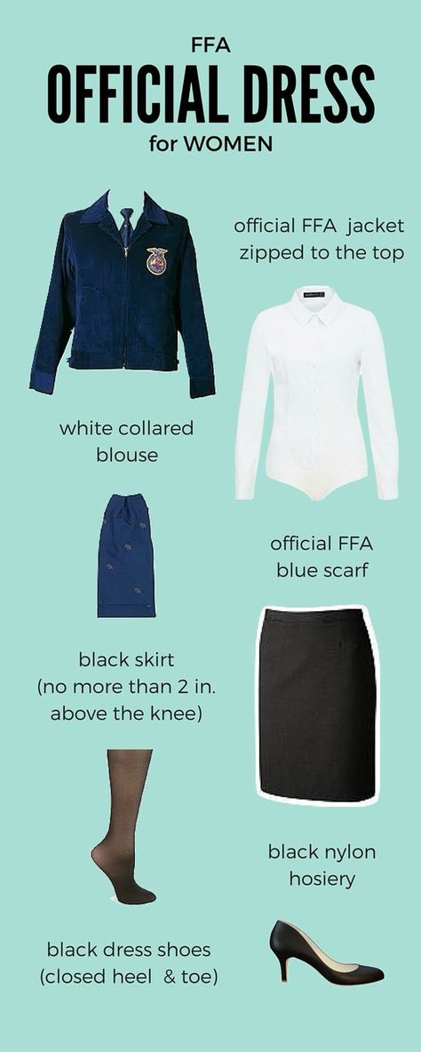 Female official dress Ffa Outfits Style, Ffa Official Dress Hairstyles, Agriculture Outfits, Official Dresses For Women, Ffa Outfits, Ffa Aesthetic, Ffa Official Dress, Ffa Scrapbook Ideas, Ffa Advisor