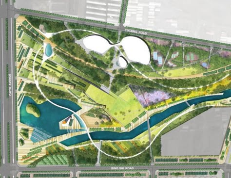 Riverside City, Plans Architecture, Mount Royal, Give Peace A Chance, Site Plans, Renzo Piano, Landscape Plan, Landscape Architecture Design, Landscape Plans