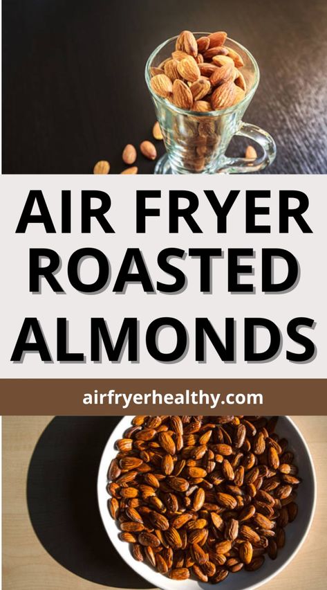 Embrace a healthier way to enjoy your favorite nut with Air Fryer Roasted Almonds! This quick and simple method delivers perfectly toasted almonds, bursting with flavor and satisfying crunch.

Made with minimal oil and endless customization options, these roasted almonds are a delicious and guilt-free snack or a delightful addition to salads, yogurt bowls, and desserts. Frozen Turkey Meatballs, Yogurt Bowls, Frozen Turkey, Guilt Free Snacks, Yogurt Bowl, Raw Almonds, Roasted Almonds, Toasted Almonds, Game Day Food