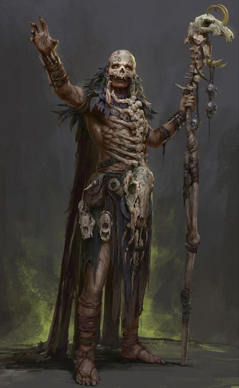 Orc Necromancer, Orc Druid, Moon Druid, Dark Shaman, Orc Shaman, Orc Barbarian, Half Orc Barbarian, Half Orc, 다크 판타지