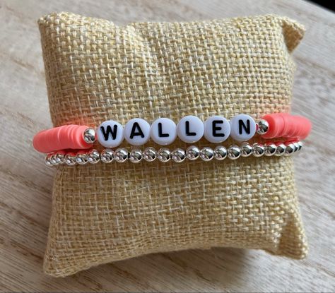 Clay Bead Bracelet Ideas Morgan Wallen, Obx Clay Bead Bracelet Ideas, Morgan Wallen Beaded Bracelets, Morgan Wallen Clay Bead Bracelet Ideas, Morgan Wallen Clay Bead Bracelet, Morgan Wallen Bracelet Ideas, Morgan Wallen Bracelet, Western Clay Bead Bracelet, Country Bracelets