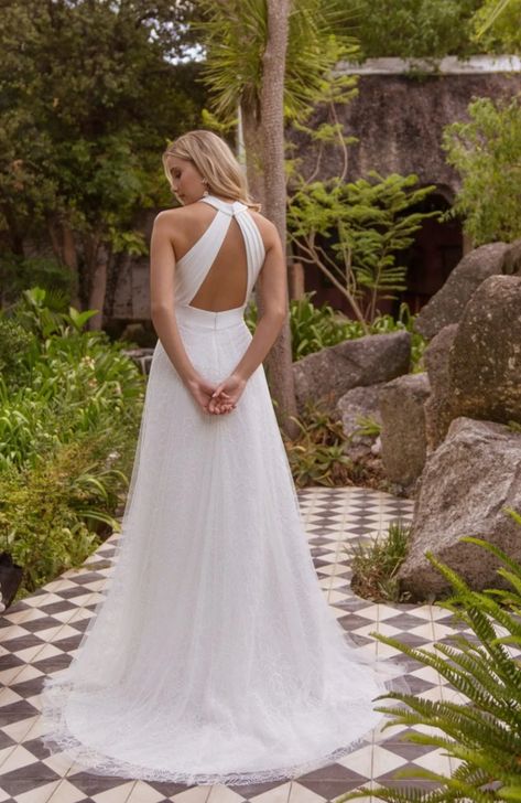 - The Wedding Dress Barn Kingsclere Kelsey Rose, Romantic Wedding Dress, Sparkle Skirt, Halter Neck Dress, Dress Barn, Natural Curves, Wedding Dresses Romantic, Halterneck Dress, Ivory Lace