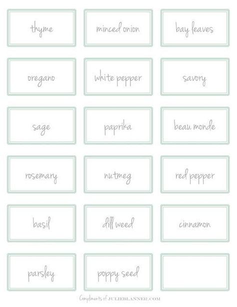 Tips to maximize space and organize your baking and spice cabinet with free printable labels. #kitchen #tips #organization #organize #spices #bakingsupplies  #home #freeprintable Cabinet Labels, Recipes For Gifts, Pantry Labels Printable, Photography Organizations, Kitchen Organization Tips, Julie Blanner, Spice Jar Labels, Kitchen Labels, Diy Spices