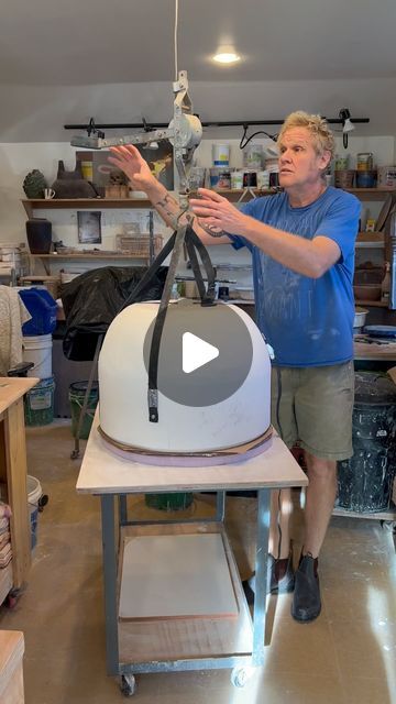 Jonathan White on Instagram: "Here’s a quick video showing the magical dance of removing the cast shade from the mold.
The mold for this form weighs about 150 pounds empty.It took me some time to come up with ways to manipulate the mold and get the cast out intact, without injury to myself or the cast form.
Enjoy!
#oddinq #porcelain #ceramics #studioceramics #artsandcraftsmovement #madeouttamuck #slipcasting" Ceramic Mold Making, Slipcasting Mold, Making Plaster Molds For Ceramics, Slip Casting Ceramics Plaster Molds, Slip Casting, 150 Pounds, Arts And Crafts Movement, The Cast, Porcelain Ceramics