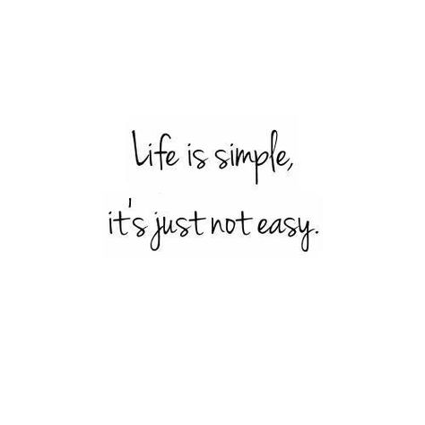 Life is simple its just not easy Minimalist Caption, Simple Life Quotes, Letterboard Signs, Instagram Captions Clever, Minimalist Quotes, Simple Quotes, Take It Easy, Bio Quotes, Good Life Quotes