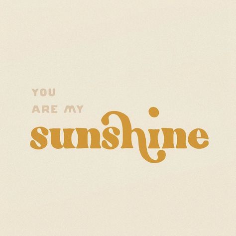 Sunshine Logo Design Inspiration, Ray Of Sunshine Aesthetic, Sunshine Branding, Sunshine Logo Design, Bohemian Graphic Design, Sunshine Illustration, Boho Graphics, Boho Typography, Sunshine Logo