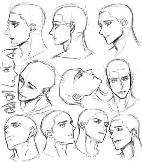 drawing profiles of faces - Yahoo Search Results Male Face Drawing, Face Male, Muka Lelaki, Drawing Face Expressions, Profile Drawing, 얼굴 드로잉, Face Drawing Reference, Reference Drawing, Drawing Black