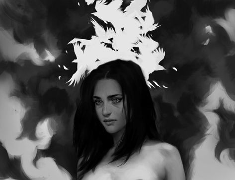 Black White Painting, I Love Black, Female Artwork, Back Piece, Throw Back, Black And White Painting, Love Black, Foto Ideas Instagram, Romantic Art