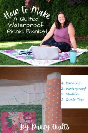 Waterproof Picnic Blanket Diy, Patchwork Picnic Blanket, Diy Picnic Blanket Waterproof, Diy Beach Blanket, Picnic Quilt Ideas, Quilted Picnic Blanket, Diy Picnic Blanket, Picnic Quilts, Picnic Blanket Diy